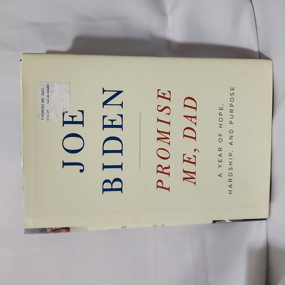 Promise Me Dad by Joe Biden hardback book
